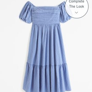 Emerson Off the Shoulder Midi Dress